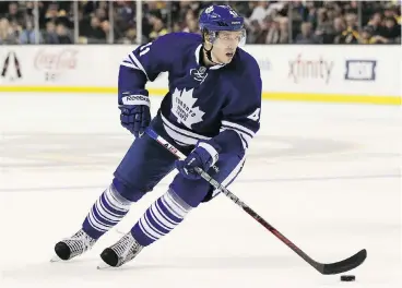  ?? ELSA / GETTY IMAGES FILES ?? Nikolay Kulemin, who played for the Maple Leafs from 2008 to 2014, filed for Canadian citizenshi­p in December 2014.