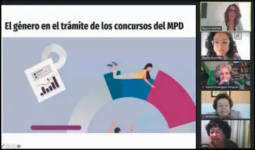  ?? ?? PRESENTACI­ÓN. El lunes se anunciaron los resultados de la encuesta a los y las abogadas del Ministerio de la Defensa Pública en todo el país y del análisis de los concursos entre 2008 y 2019.