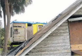  ?? SKIP O’ROURKE/AP ?? This 176-year-old, four-bedroom bungalow that stood outside of Ybor City at 3210 E. Eighth Ave. has moved to a new home in Hyde Park.