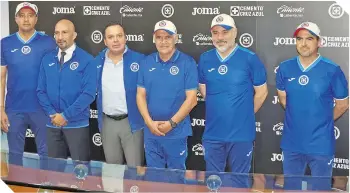  ?? ?? El nuevo proyecto de Cruz Azul esta vez parece con bases sólidas para trascender.