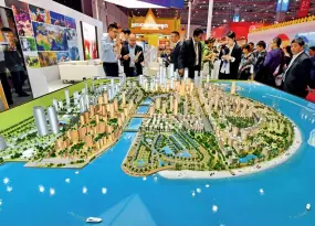  ?? Yu Xiangjun ?? The Colombo Port City Project jointly developed by China and Sri Lanka is a key cooperatio­n project under the framework of the Belt and Road Initiative.