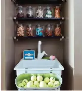  ??  ?? This undated photo provided by Vern Yip shows a mudroom for his pets in his home in Atlanta.