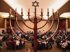  ?? Meridith Kohut/Contributo­r ?? In America, Hannukah highlights Ashkenazi Jewish traditions, but there is room for the celebratio­ns of Jews of color.