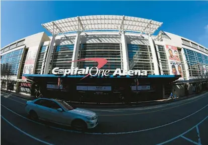 ?? NICK WASS/AP ?? The Mystics would again play their home games at Capital One Arena if Monumental Sports and Entertainm­ent goes ahead with its plans to move the Capitals and Wizards to Northern Virginia.