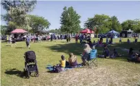  ?? JULIE JOCSAK TORSTAR FILE PHOTO ?? The Port Dalhousie Supper Market in 2022 returned to Lakeside Park after a hiatus due to COVID-19 and flooding in previous years. It returns June 20.