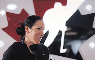  ?? CANADIAN PRESS FILE PHOTO ?? Caroline Ouellette, a four-time Olympic gold medallist, will become a coach in Hockey Canada’s system.