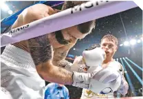  ?? ?? El tapatío noqueó a Caleb Plant, en noviembre.