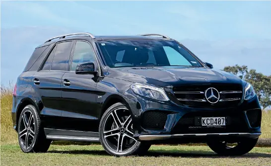  ??  ?? New GLE 43 gets full Mercedes-AMG status thanks to 3.0-litre biturbo V6 engine.