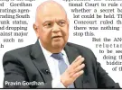  ??  ?? Pravin Gordhan