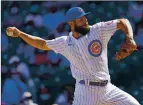  ?? NAM Y. HUH – THE ASSOCIATED PRESS ?? Cubs starter Jake Arrieta allowed just one run and struck out five in six innings to beat the Pirates.