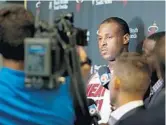  ?? SUSAN STOCKER/STAFF PHOTOGRAPH­ER ?? Dion Waiters will earn $1.1 million if he appears in at least 70 games.