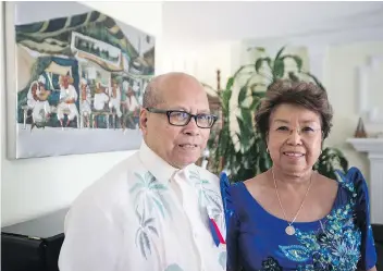  ?? LIAM RICHARDS ?? Paulino Pabello moved to Saskatoon in 1967 and was the first president of the Filipino-Canadian Associatio­n of Saskatoon. He and wife, Sandra, continue to help other Filipino immigrants settle in the city.