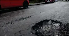 ??  ?? Our reader called for the council to change its priorities for the city to tackle problems including potholes and street lights