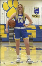  ?? PETE BANNAN — MEDIANEWS GROUP ?? Downtown East senior Caroline Brennan is the Daily Local News All-Area Girls Basketball Player of the Year.
