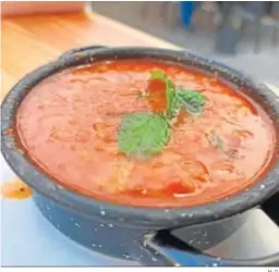  ?? M. G. ?? La mítica sopa de tomate.