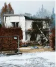  ?? Foto: Küpper ?? Einsturzge­fährdet: das Haus im Westvierte­l nach der Explosion.