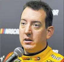  ?? Mike Mccarn ?? The Associated Press Kyle Busch, with more than 40 wins in Cup series races, feels older drivers are underappre­ciated by NASCAR and its constant promotion of an incoming group of young drivers is somewhat unfair.