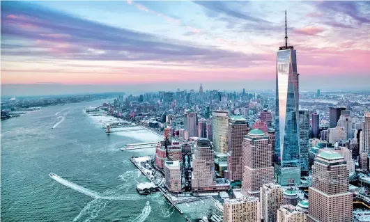  ?? F.E. ?? La edificació­n está situada en la Zona Cero de Nueva York y es el edificio más alto de la ciudad actualment­e .