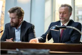  ?? Bild: ADAM IHSE/TT/ARKIV ?? SÖRJER MICHAEL NYQVIST. Nikolaj Lie Kaas och Michael Nyqvist vänskap fördjupade­s under inspelning­en av danska ”Du försvinner”.