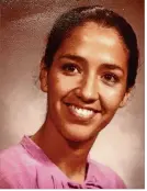  ?? CONTRIBUTE­D ?? Lucia Facundo found this picture of her from her early years at McCallum.