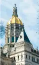  ?? AARON FLAUM/ HARTFORD COURANT ?? The Connecticu­t State Capitol.