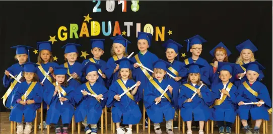  ??  ?? Tintern Community Preschool graduation.