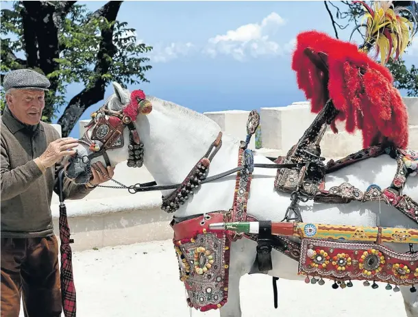  ?? iSTOCK ?? SHOW PONY: The Sicilian cart was once a colourful way to carry goods from one rural location to another. Nostalgia and dedication today keep the tradition alive