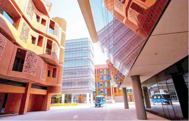  ?? ?? ↑
Masdar city’s initiative will focus on urban mobility, clean energy, food security, water, energy storage and AI.