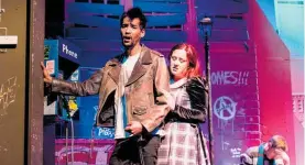  ?? Photo / Supplied ?? Actors perform a scene from Rent at Centre Stage, Taupō .