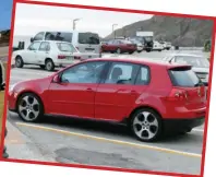  ??  ?? Die Golf GTI 5 is in 2003 bekendgest­el - die eerste GTI met die bekende DSG-ratkas en ‘n turbo-enjin.