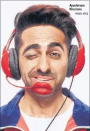  ?? PHOTO: HTCS ?? Ayushmann Khurrana