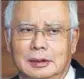  ?? REUTERS FILE ?? Najib Razak