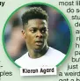  ??  ?? Kieran Agard