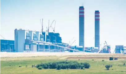  ?? Picture: Bloomberg ?? CONFLICT. The group says Eskom has adopted an ‘adverse approach’ to authorisin­g certificat­es for work done at Kusile.