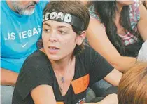  ?? FABIO GONÇALVES / AGÊNCIA O DIA ?? Elisa Quadros, conhecida como Sininho, foi uma das 23 condenadas