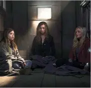  ?? ABC ?? ■ Jade Pettyjohn, from left, Jesse James Keitel and Natalie Alyn Lind are shown in a scene from "Big Sky."