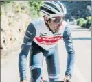  ?? FOTO: TWITTER ?? Nibali llega al Giro de Italia