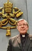  ?? Foto: afp ?? George Pell sagt, er sei „froh, endlich vor Gericht erscheinen zu dürfen“.