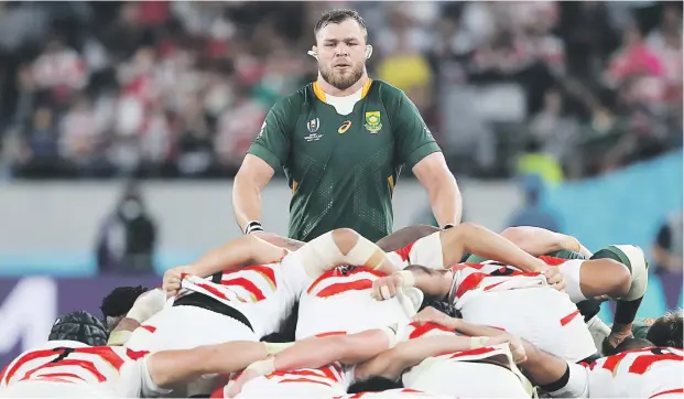  ?? Picture: Gallo Images ?? AGGRESSIVE NO 8. Duane Vermeulen has been the general of the Springbok forwards for a while now.