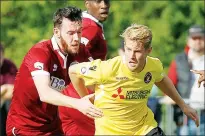  ??  ?? HE’S GONE! Jordan Parkes in his Ebbsfleet United days