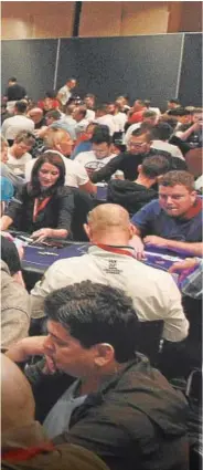  ?? // ABC ?? HAMBRE DE TAPETE
Los torneos de póker viven un gran momento después de la pandemia, tras el abuso del juego online