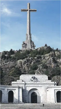  ?? Foto: Ángel García ?? Umstritten­es Mahnmal Valle de los Caídos.