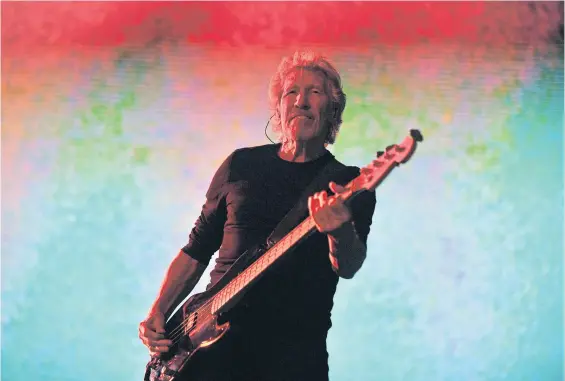  ?? SANTIAGO HAFFORD ?? A los 75 años, Roger Waters y su bajo son una unidad que converge en canciones épicas