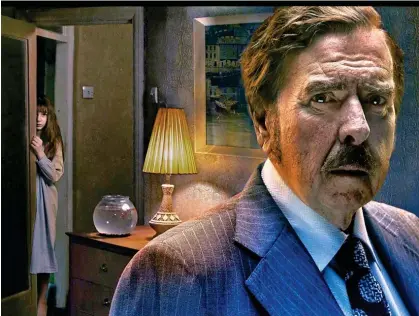  ?? ?? Things that go bump in the night: Timothy Spall as Maurice Grosse in The Enfield Haunting