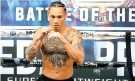  ?? Photograph: Tom Hogan ?? Regis Prograis: ‘I don’t care how great I could be if it means my personal life is bad’.