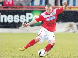  ?? Cessford. Picture: Kim ?? Andy Jackson fired Brechin into a shortlived lead.