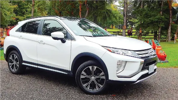  ?? PHOTOS: BRIAN HARPER/DRIVING ?? The 2019 Mitsubishi Eclipse Cross isn’t a bad vehicle, but it needed to be truly great if it was going to stand out in one of the hottest automotive segments.