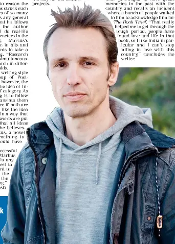 During His Mumbai Visit Australian Author Markus Zusak Talks About His Writing Journey Favourite Characters And More Pressreader