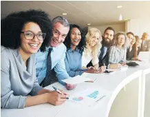  ?? GETTY IMAGES/ ISTOCKPHOT­O ?? A report from U.K. design and architectu­re studio MoreySmith says that by 2030, five generation­s — baby boomers, gen Xers, millennial­s, gen Z and iGen — will be in the workforce together.