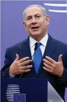  ??  ?? Israeli Prime Minister Benjamin Netanyahu has appealed for global support for Jerusalem to be recognised as the Jewish capital
